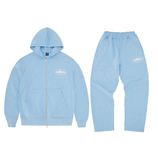 Tuta Baby Blu Corteiz Island