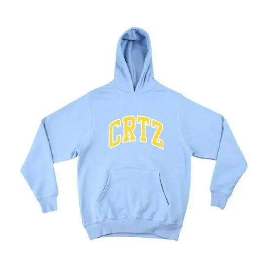 Corteiz Crtz Felpa con Cappuccio Blu