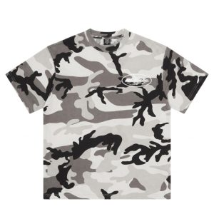 Corteiz Maglia con Logo Alcatraz Puff ARCTIC Camo