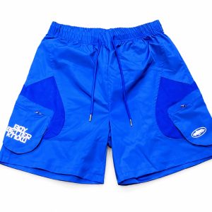 Corteiz X BBK Pantaloncini Blu