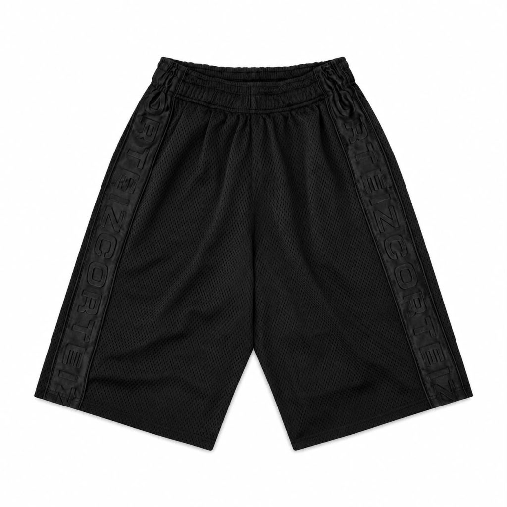 Corteiz Dem Pro Pantaloncini Neri